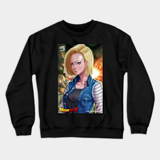 Android 18 Crewneck Sweatshirt